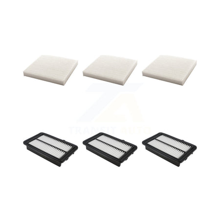 3x Air + 3x Cabin Filter (6 Total) Kit For Honda Clarity KFL-103535