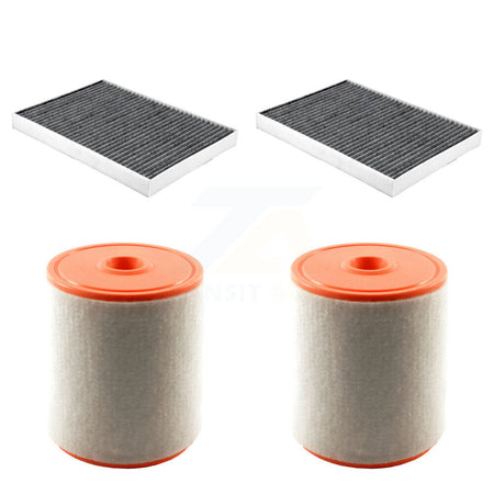 2x Air + 2x Cabin Filter (4 Total) Kit For Audi A6 Quattro A7 Sportback allroad KFL-103616