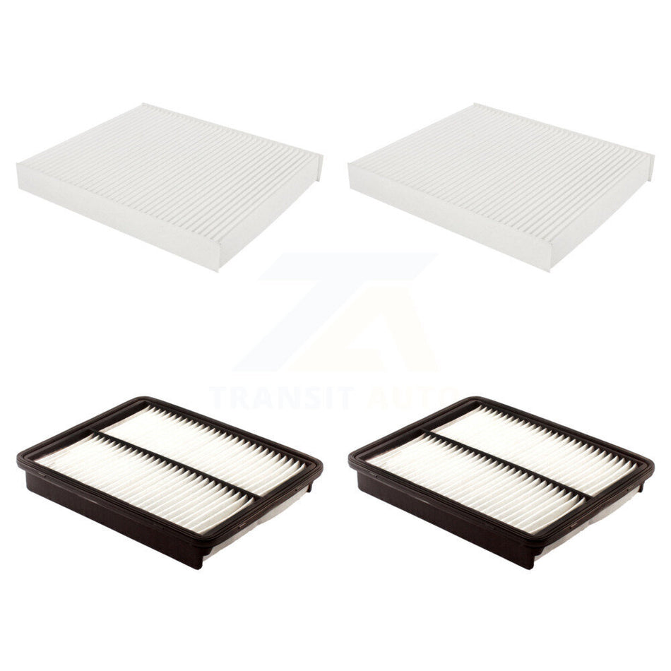 2x Air + 2x Cabin Filter (4 Total) Kit For 2015 Hyundai Sonata 2.4L with GAS engine KFL-103619