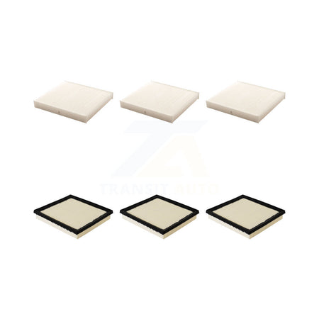 3x Air + 3x Cabin Filter (6 Total) Kit For 2022-2025 Mitsubishi Outlander PHEV KFL-103633