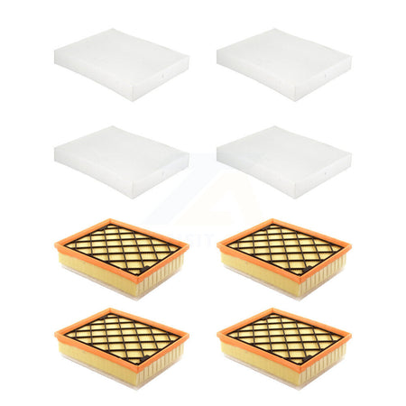 4x Air + 4x Cabin Filter (8 Total) Kit For 2024-2025 Lincoln Nautilus KFL-103637