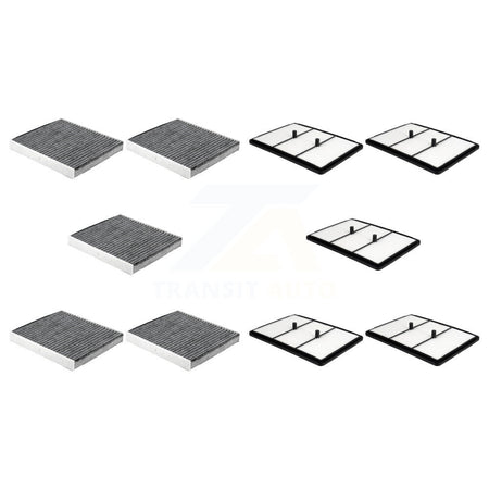 5x Air + 5x Cabin Filter (10 Total) Kit For 2020-2022 Hyundai Ioniq 1.6L KFL-103648
