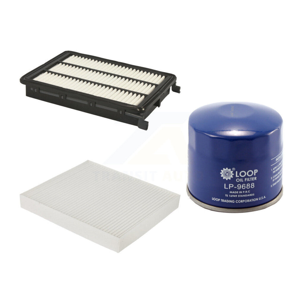 1x Air + 1x Cabin + 1x Engine Oil Filter Filter (3 Total) Kit For Hyundai Tucson Kia KFM-100001