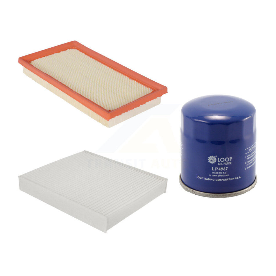 1x Air + 1x Cabin + 1x Engine Oil Filter Filter (3 Total) Kit For Toyota RAV4 Corolla KFM-100012