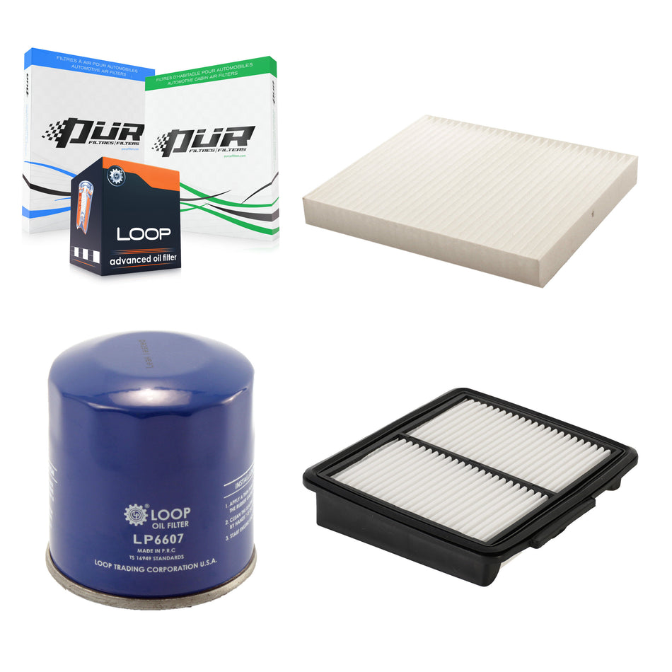 1x Air + 1x Cabin + 1x Engine Oil Filter Filter (3 Total) Kit For INFINITI M35 KFM-100109
