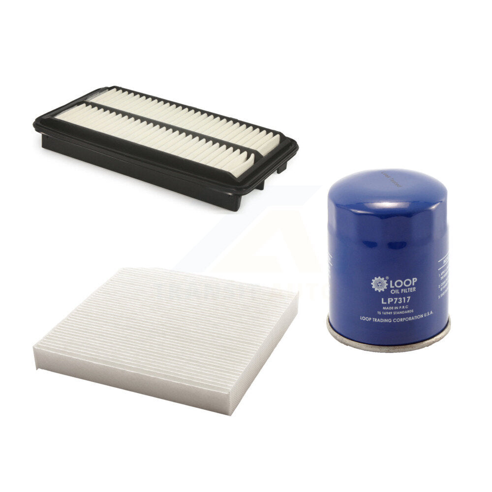 1x Air + 1x Cabin + 1x Engine Oil Filter Filter (3 Total) Kit For Honda Odyssey Acura TLX KFM-100117