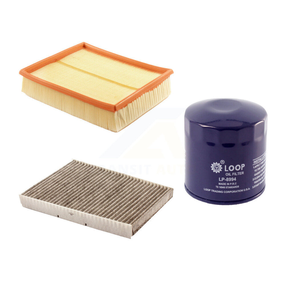 1x Air + 1x Cabin + 1x Engine Oil Filter Filter (3 Total) Kit For Volkswagen Passat 2.8L KFM-100127