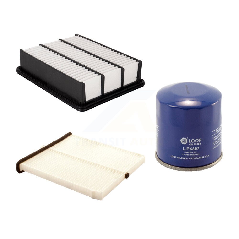 1x Air + 1x Cabin + 1x Engine Oil Filter Filter (3 Total) Kit For Mazda CX-5 6 KFM-100139