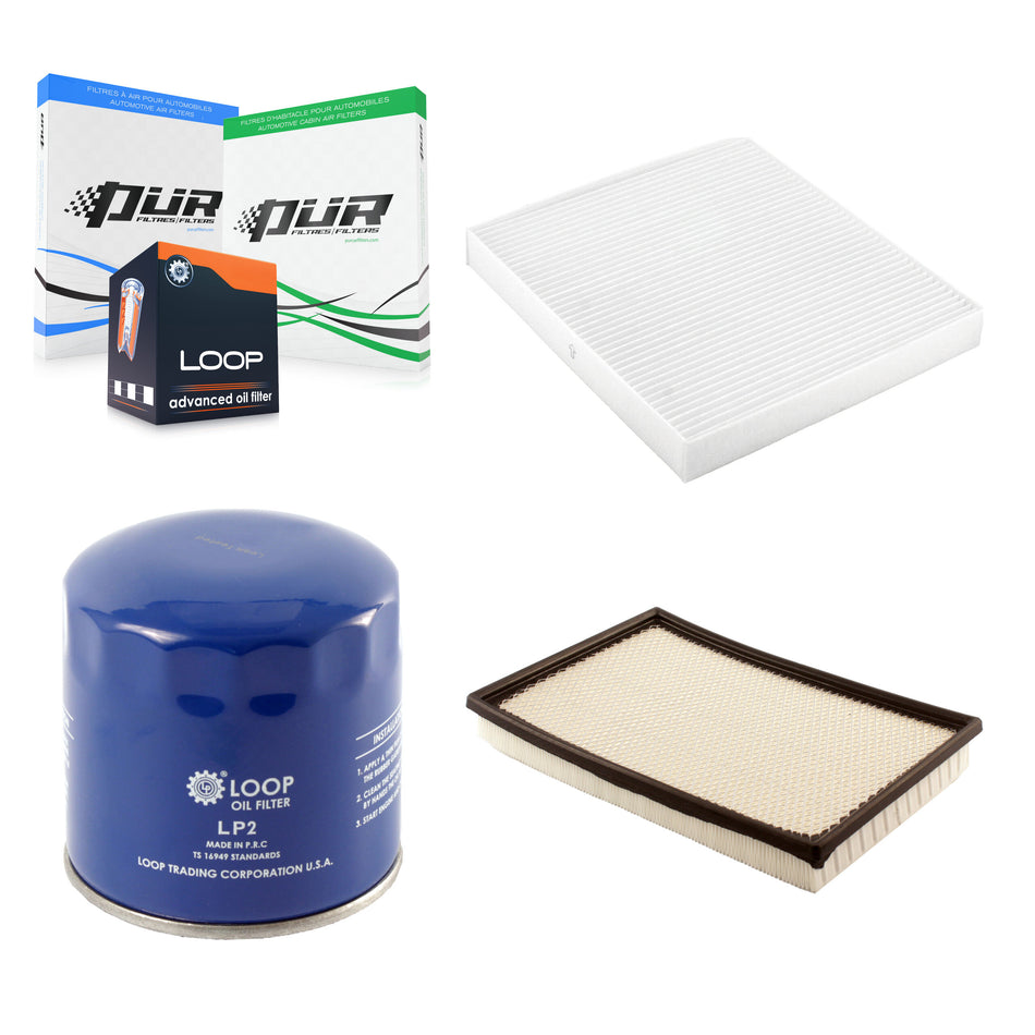 1x Air + 1x Cabin + 1x Engine Oil Filter Filter (3 Total) Kit For Ram 1500 Dodge 2500 KFM-100143