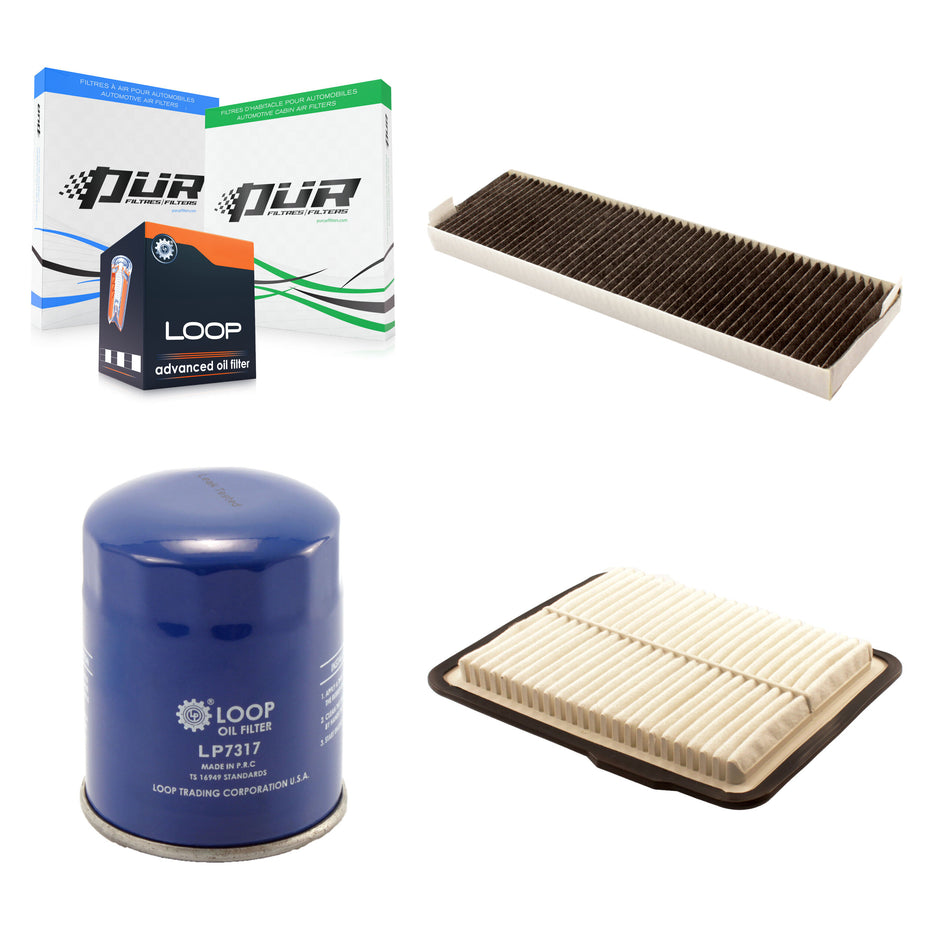 1x Air + 1x Cabin + 1x Engine Oil Filter Filter (3 Total) Kit For Saturn Vue KFM-100208