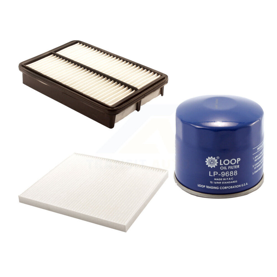 1x Air + 1x Cabin + 1x Engine Oil Filter Filter (3 Total) Kit For Hyundai Tucson Kia KFM-100276