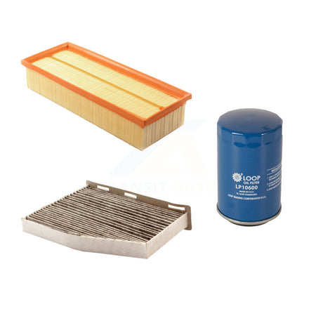 1x Air + 1x Cabin + 1x Engine Oil Filter Filter (3 Total) Kit For Volkswagen Tiguan Jetta KFM-100284