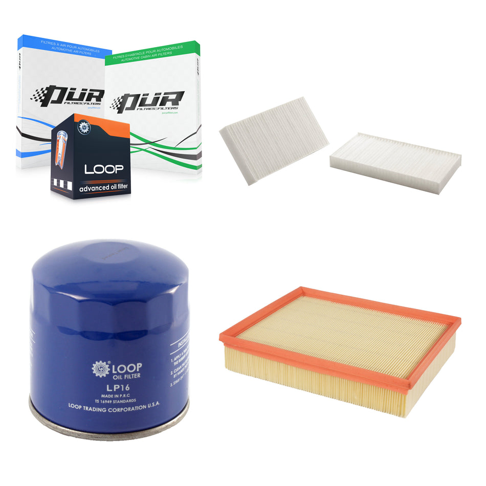 1x Air + 1x Cabin + 1x Engine Oil Filter Filter (3 Total) Kit For 07-08 Dodge Nitro 4.0L KFM-100292