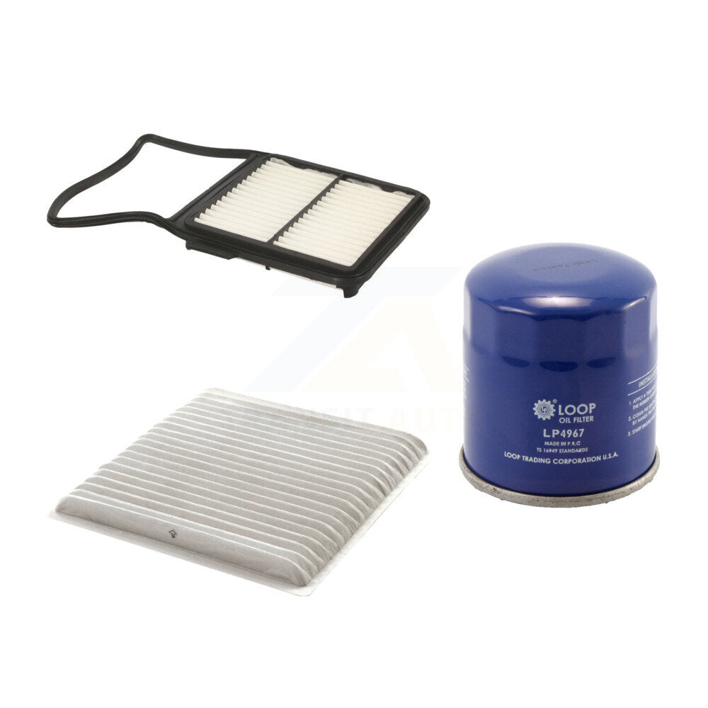 1x Air + 1x Cabin + 1x Engine Oil Filter Filter (3 Total) Kit For 2004-2009 Toyota Prius KFM-100307