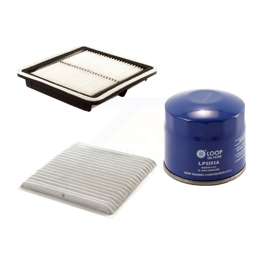 1x Air + 1x Cabin + 1x Engine Oil Filter Filter (3 Total) Kit For Subaru Legacy Outback KFM-100309