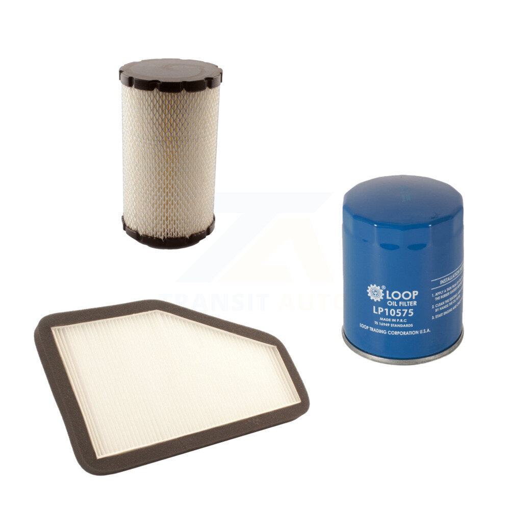 1x Air + 1x Cabin + 1x Engine Oil Filter Filter (3 Total) Kit For Ford Escape Mercury KFM-100322