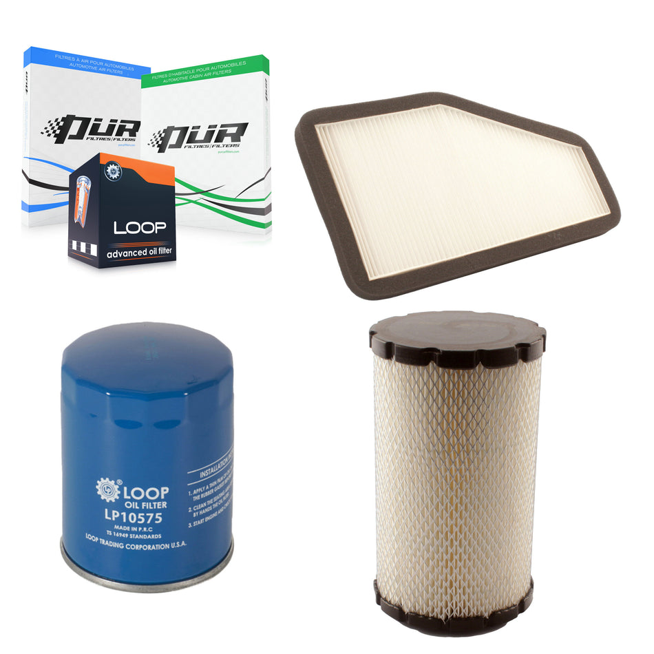 1x Air + 1x Cabin + 1x Engine Oil Filter Filter (3 Total) Kit For Ford Escape Mercury KFM-100322