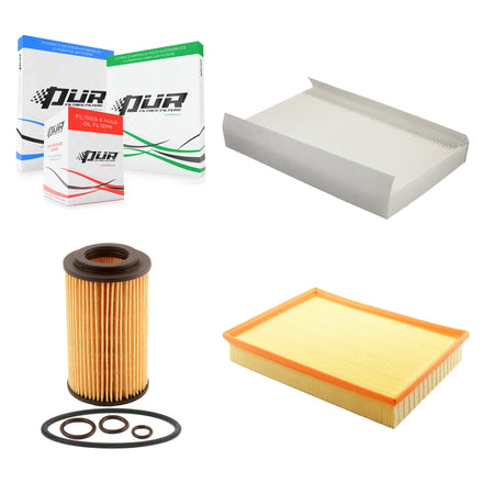 1x Air + 1x Cabin + 1x Engine Cartridge Oil Filter (3 Total) Kit For Dodge Sprinter 2500 KFM-100410