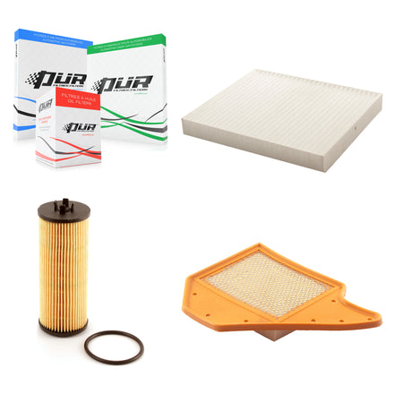 1x Air + 1x Cabin + 1x Engine Cartridge Oil Filter (3 Total) Kit For Dodge Grand Caravan KFM-100449