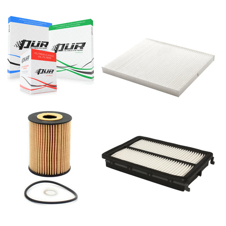 1x Air + 1x Cabin + 1x Engine Cartridge Oil Filter (3 Total) Kit For 2019-2021 Kia Sedona KFM-100529