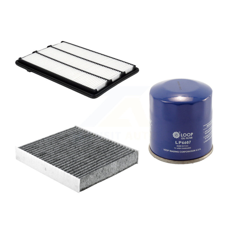 1x Air + 1x Cabin + 1x Engine Oil Filter Filter (3 Total) Kit For INFINITI QX50 QX55 QX60 KFM-104145