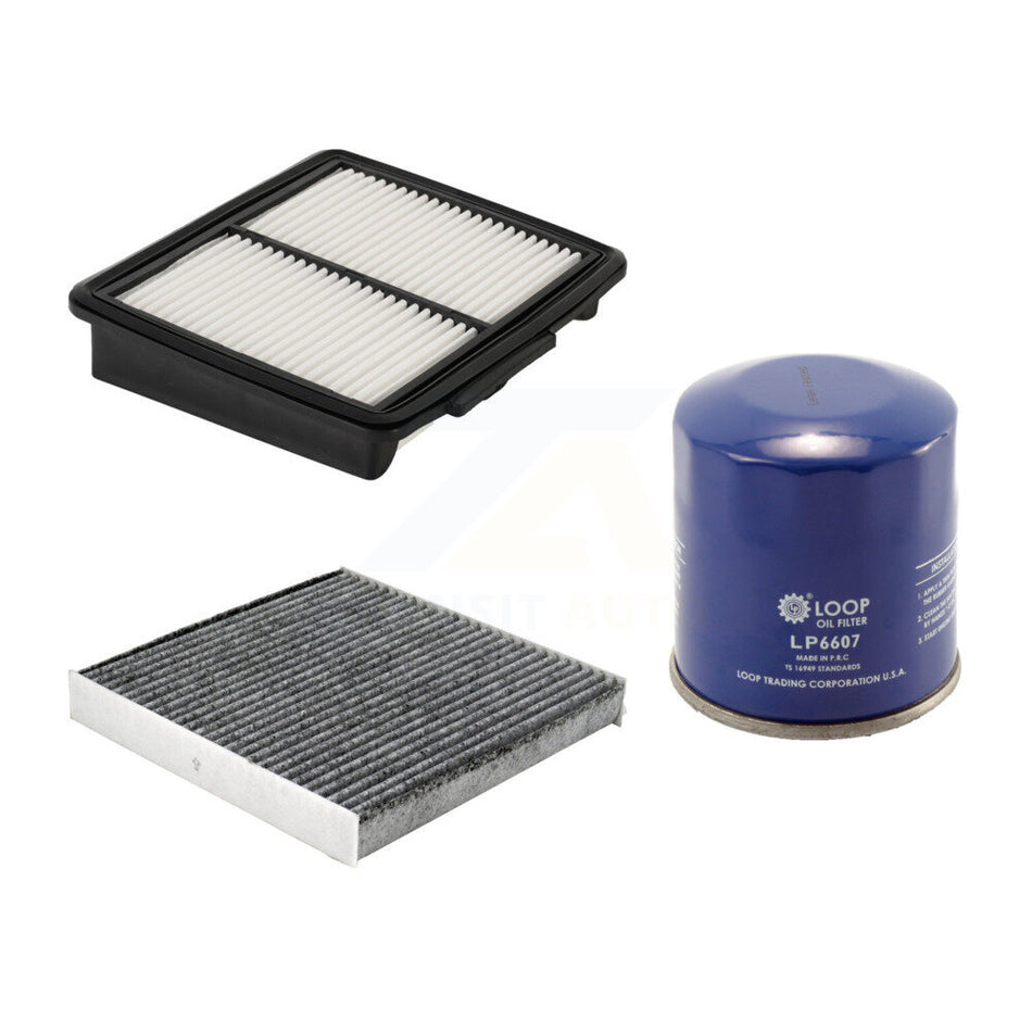 1x Air + 1x Cabin + 1x Engine Oil Filter Filter (3 Total) Kit For INFINITI M37 Q70 Q70L KFM-104172