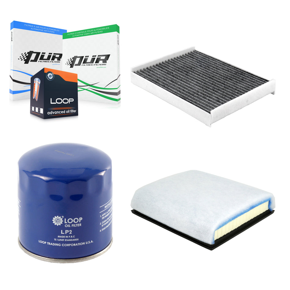 1x Air + 1x Cabin + 1x Engine Oil Filter Filter (3 Total) Kit For Ford F-450 Super Duty KFM-104190