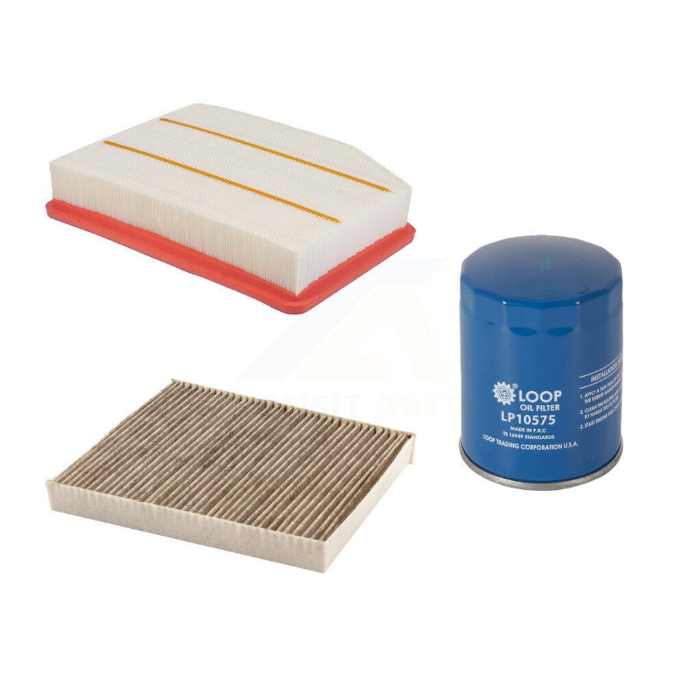 1x Air + 1x Cabin + 1x Engine Oil Filter Filter (3 Total) Kit For GMC Chevrolet Silverado KFM-104233