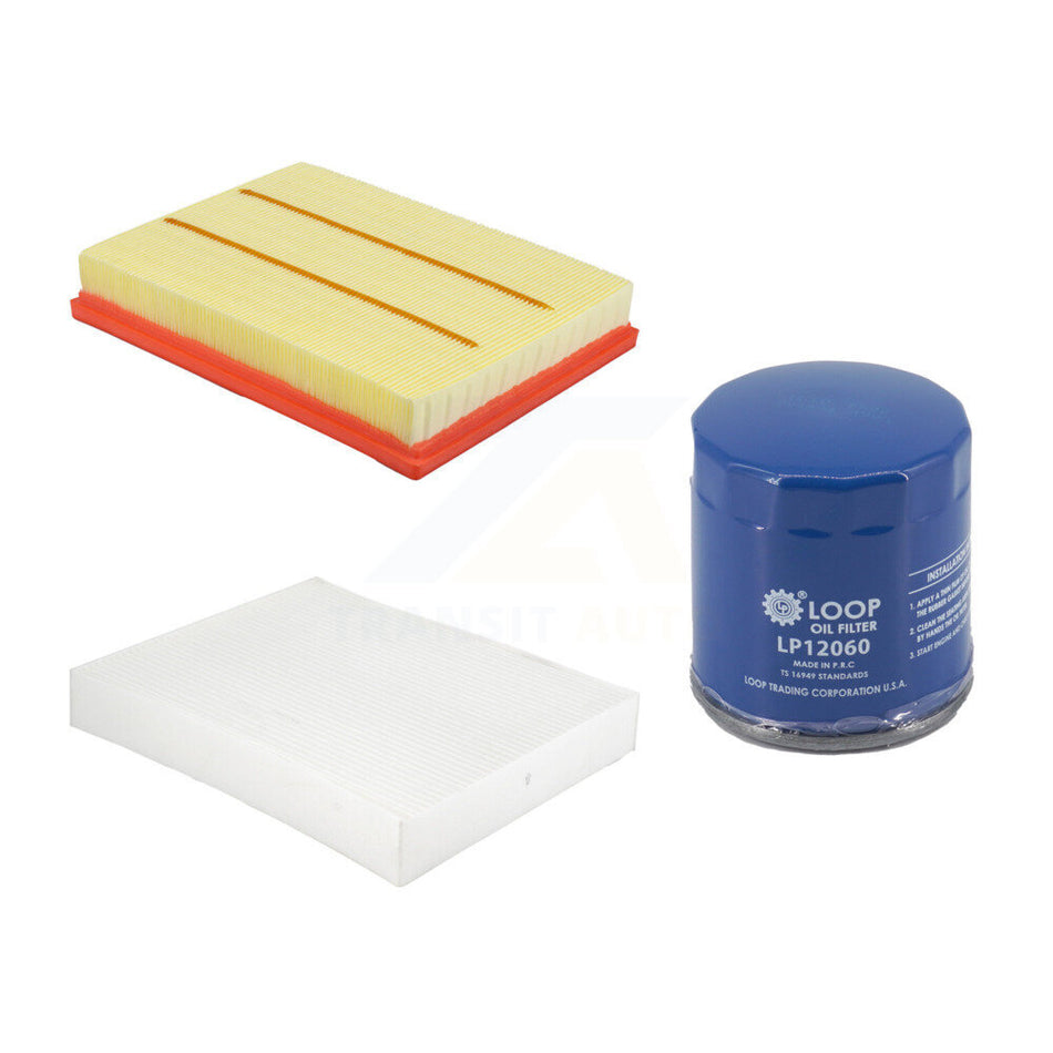 1x Air + 1x Cabin + 1x Engine Oil Filter Filter (3 Total) Kit For Ford Escape Lincoln KFM-104716