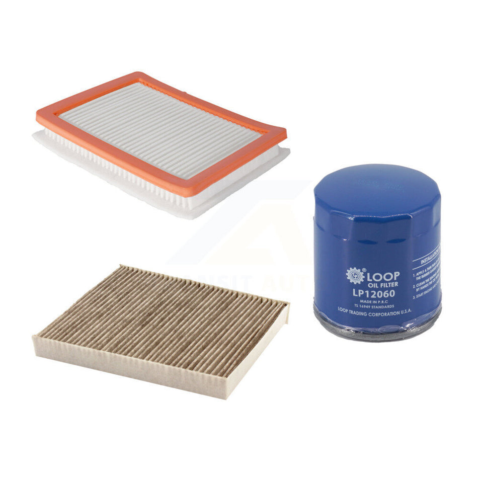 1x Air + 1x Cabin + 1x Engine Oil Filter Filter (3 Total) Kit For Chevrolet Equinox GMC KFM-104740