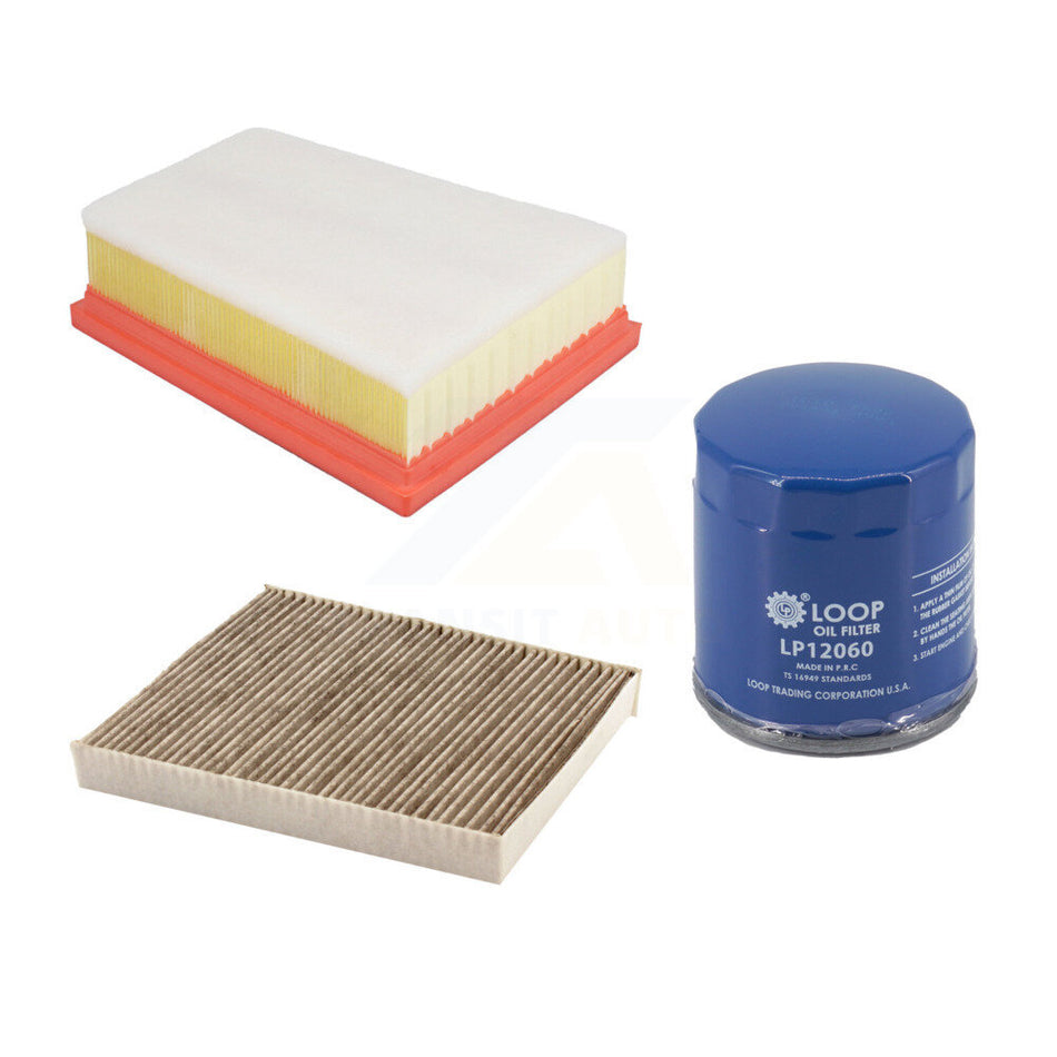 1x Air + 1x Cabin + 1x Engine Oil Filter Filter (3 Total) Kit For Chevrolet Buick Encore KFM-104747