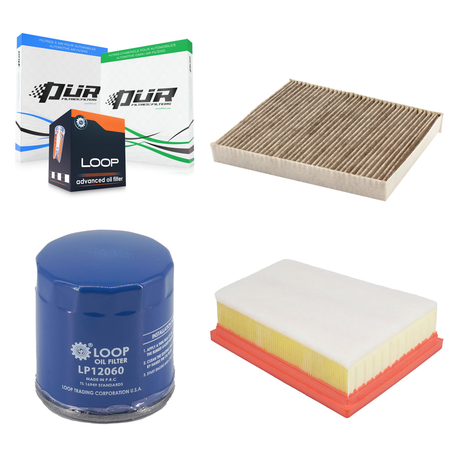 1x Air + 1x Cabin + 1x Engine Oil Filter Filter (3 Total) Kit For Chevrolet Buick Encore KFM-104747
