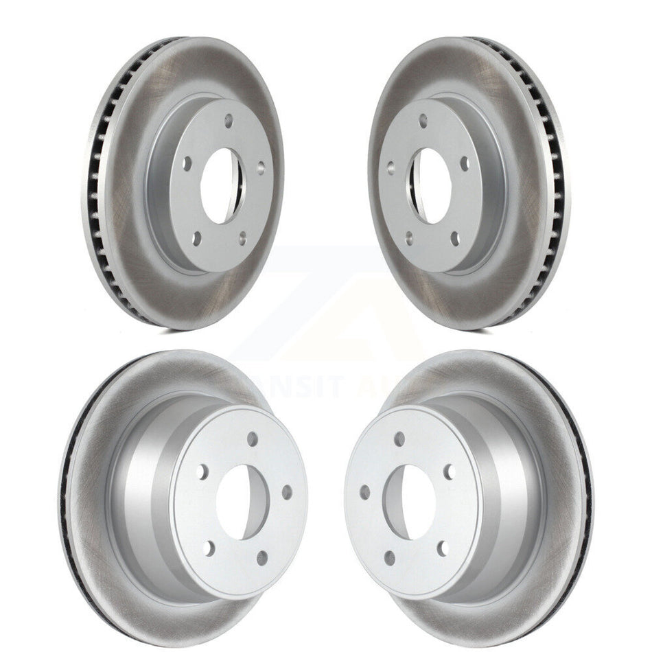 Front Rear Coated Disc Brake Rotors Kit For Chevrolet S10 Blazer GMC Sonoma Jimmy Oldsmobile Bravada Isuzu Hombre KG-100695