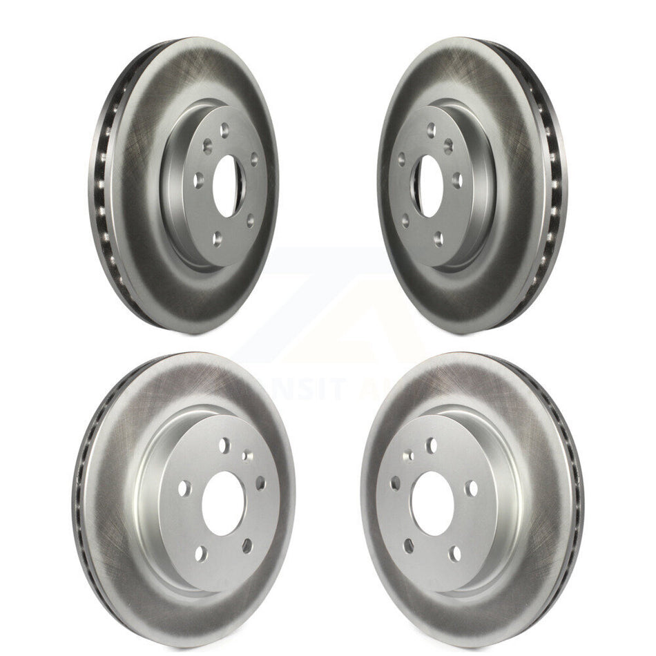 Front Rear Coated Disc Brake Rotors Kit For Chevrolet Malibu Impala Buick LaCrosse Limited Allure KG-100741