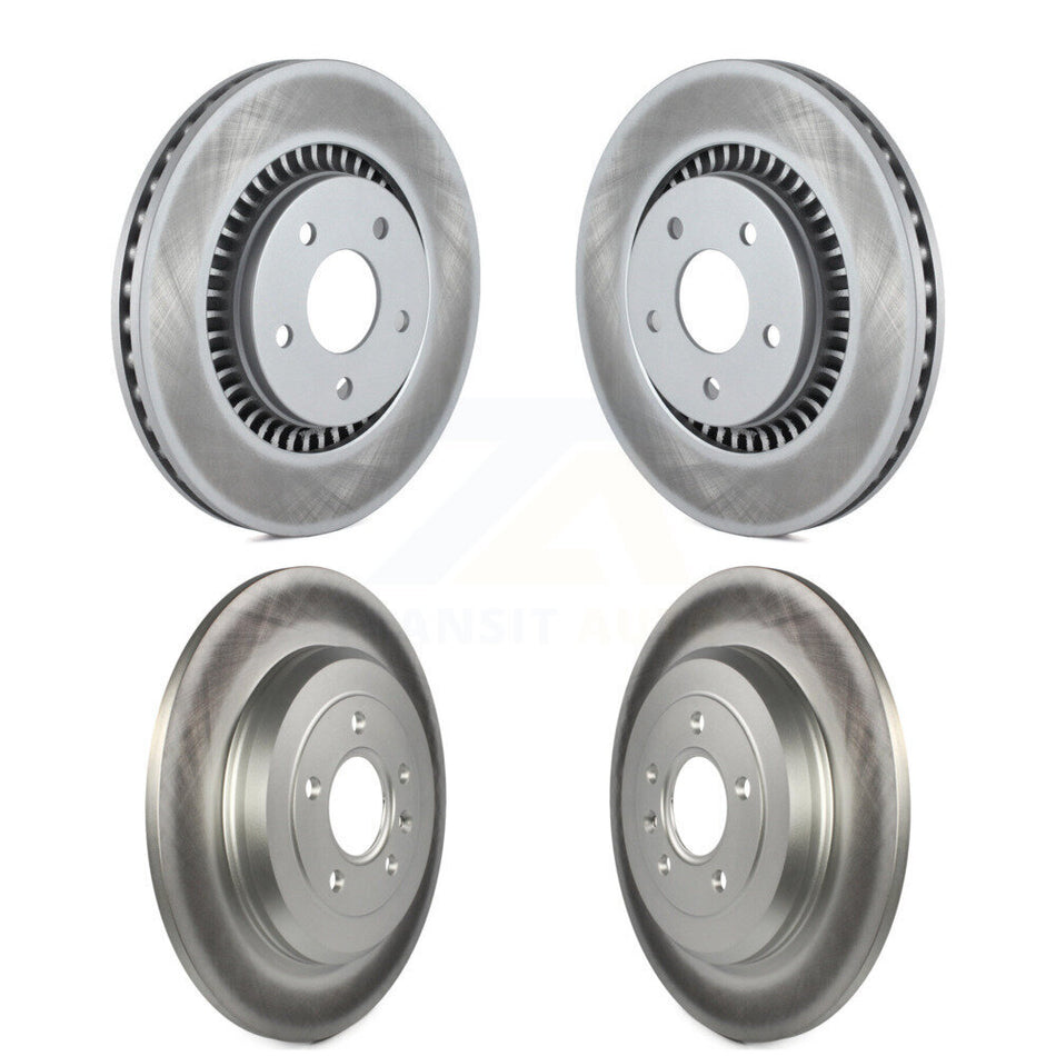Front Rear Coated Disc Brake Rotors Kit For Ford Five Hundred Freestyle Taurus Mercury Montego X Sable KG-100777