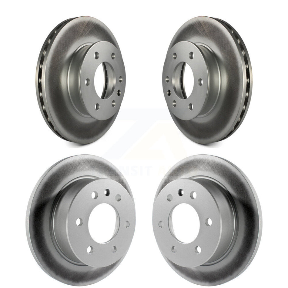 Front Rear Coated Disc Brake Rotors Kit For Sprinter 2500 Mercedes-Benz Freightliner Dodge 3500 KG-100847