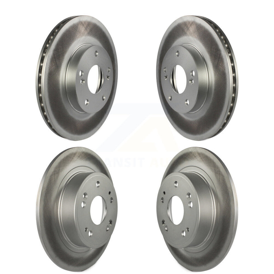 Front Rear Coated Disc Brake Rotors Kit For Honda Accord KG-100885