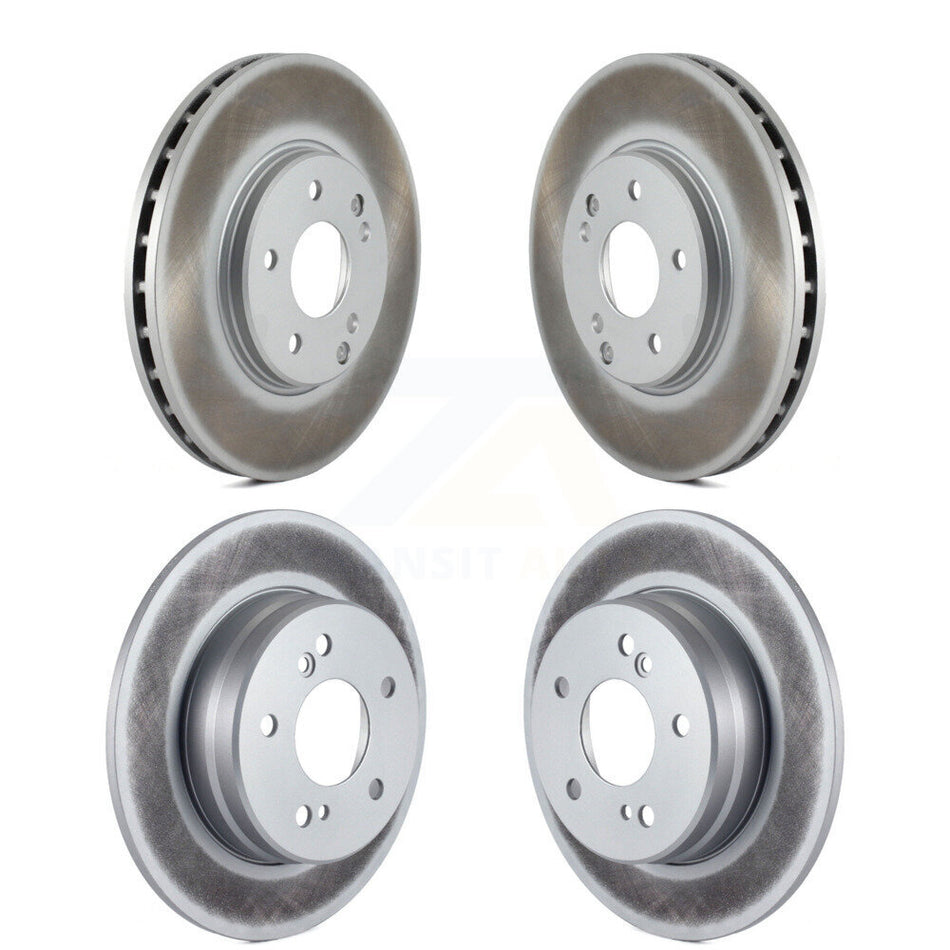 Front Rear Coated Disc Brake Rotors Kit For Chrysler Crossfire Mercedes-Benz SLK320 SLK280 SLK300 KG-100887