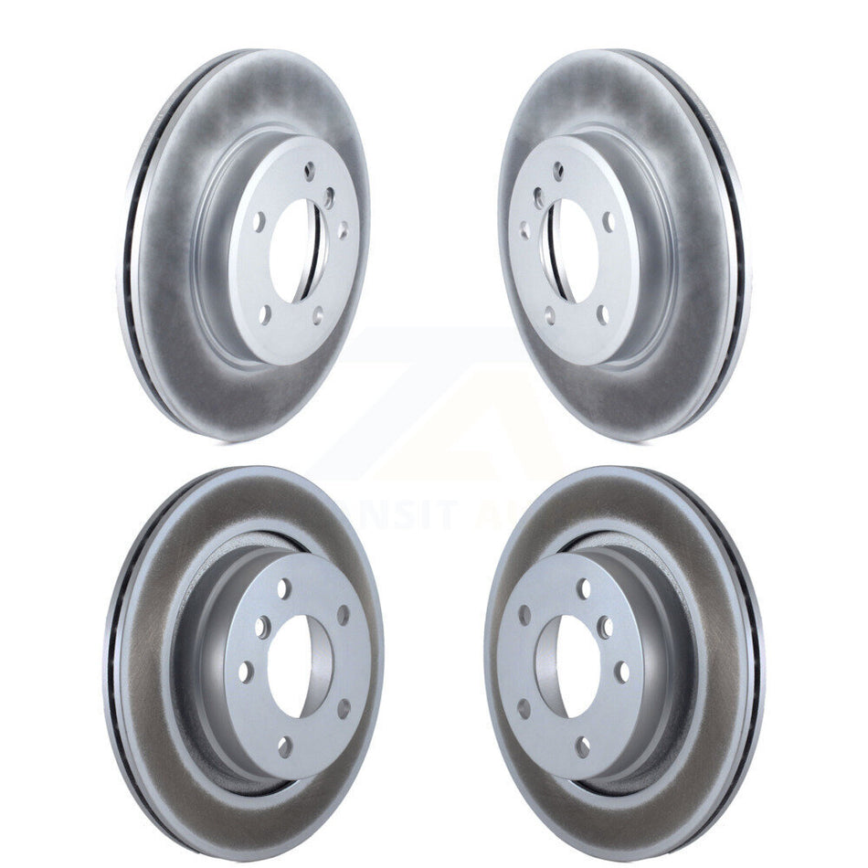 Front Rear Coated Disc Brake Rotors Kit For BMW 325i 325Ci 323i 328i 323Ci 328Ci KG-100904