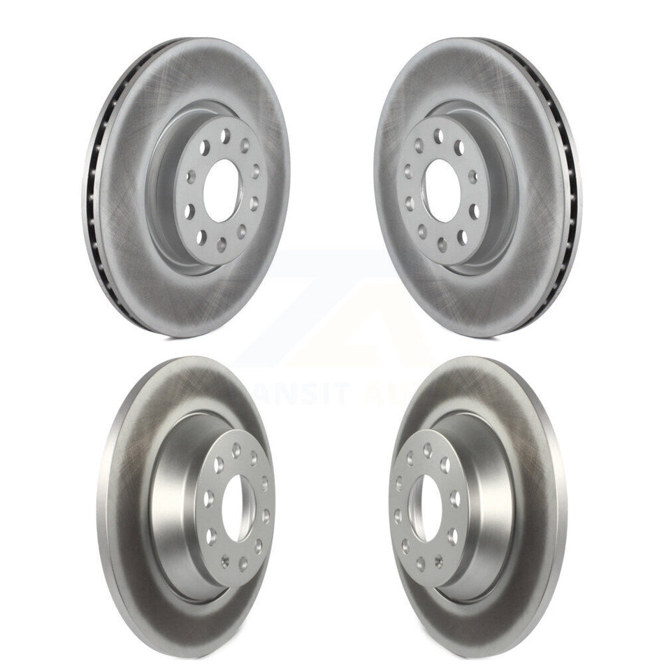 Front Rear Coated Disc Brake Rotors Kit For Audi Q3 Quattro TT KG-100999