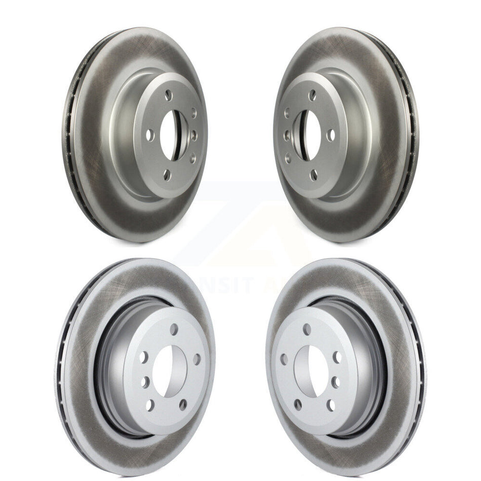 Front Rear Coated Disc Brake Rotors Kit For 2004-2010 BMW X3 KG-101004