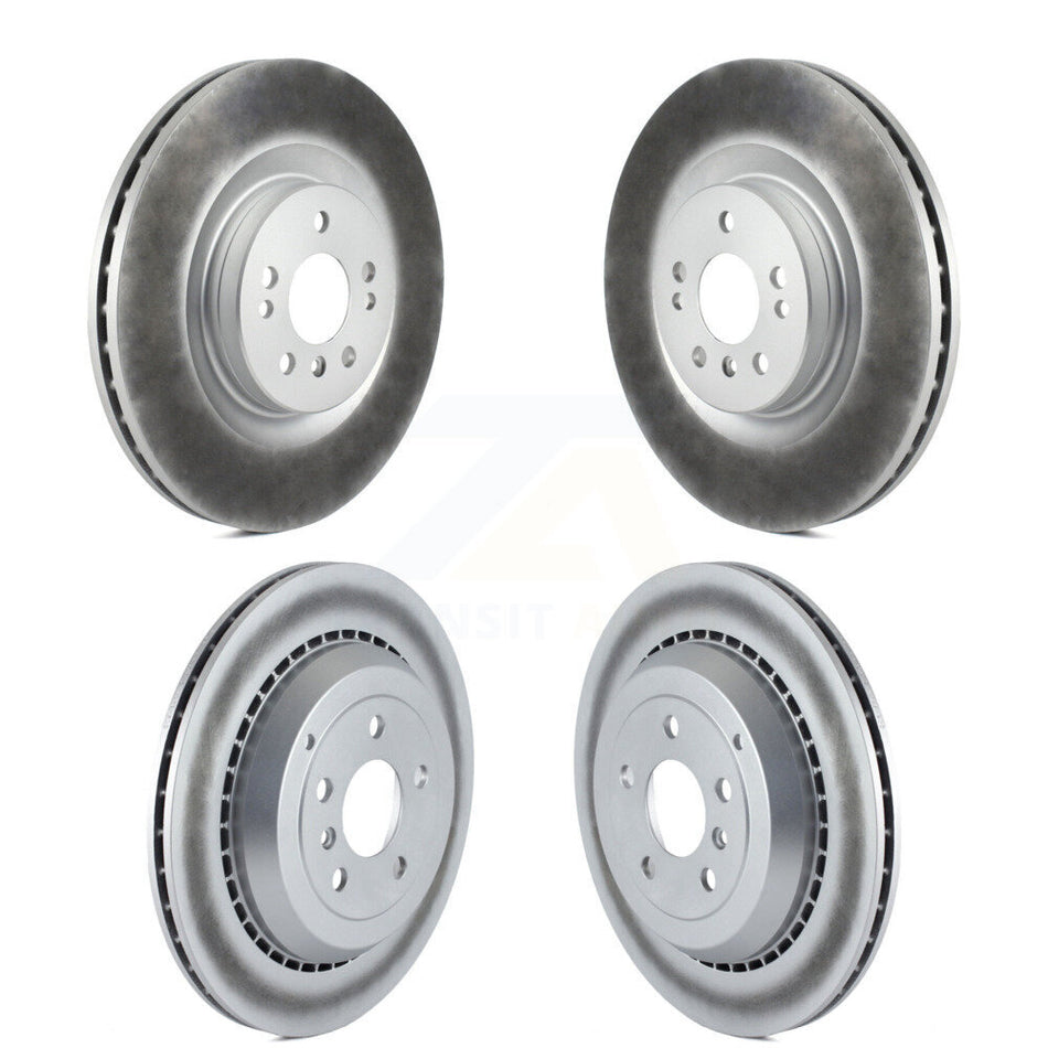 Front Rear Coated Disc Brake Rotors Kit For Mercedes-Benz ML350 GL450 GL550 GL350 ML550 GL320 KG-101007