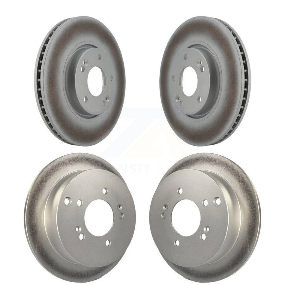 Front Rear Coated Disc Brake Rotors Kit For Hyundai Tucson Kia Sportage KG-101018