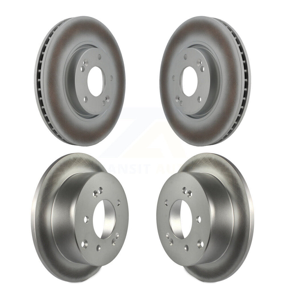 Front Rear Coated Disc Brake Rotors Kit For Kia Forte Koup Forte5 KG-101020