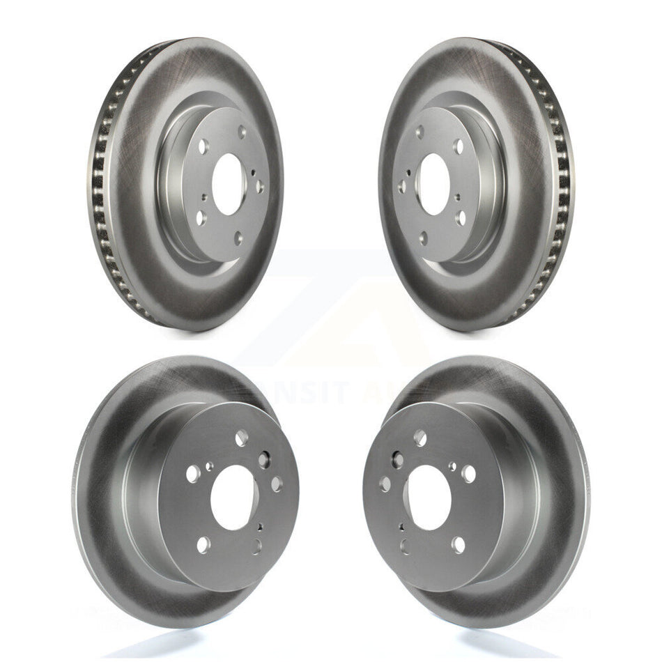 Front Rear Coated Disc Brake Rotors Kit For Toyota Camry Lexus ES350 Avalon KG-101027