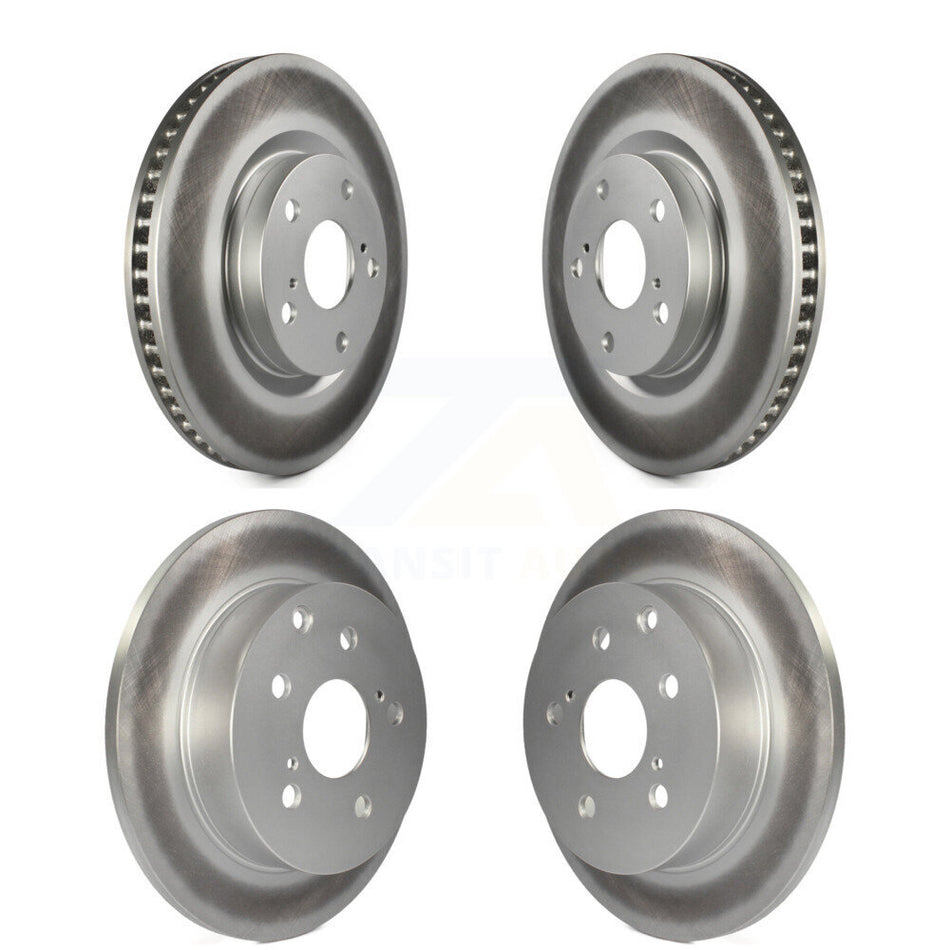 Front Rear Coated Disc Brake Rotors Kit For Toyota RAV4 KG-101028
