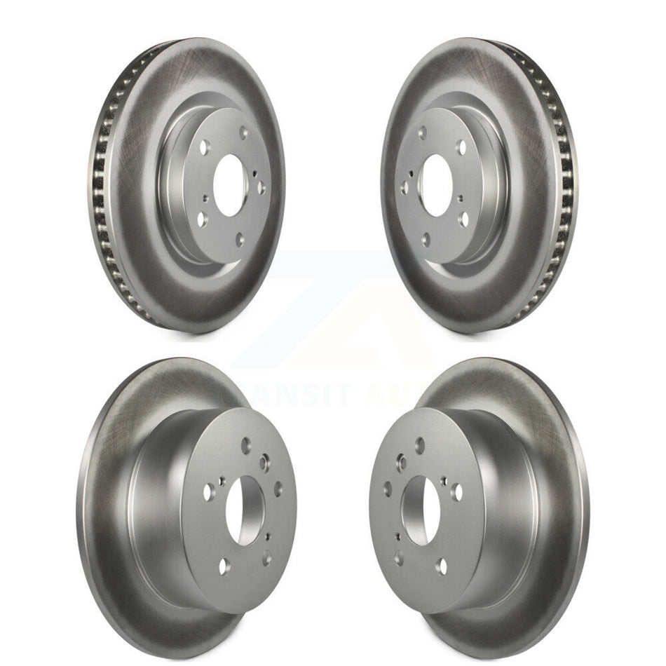 Front Rear Coated Disc Brake Rotors Kit For Toyota Camry Lexus ES350 Avalon ES300h KG-101031