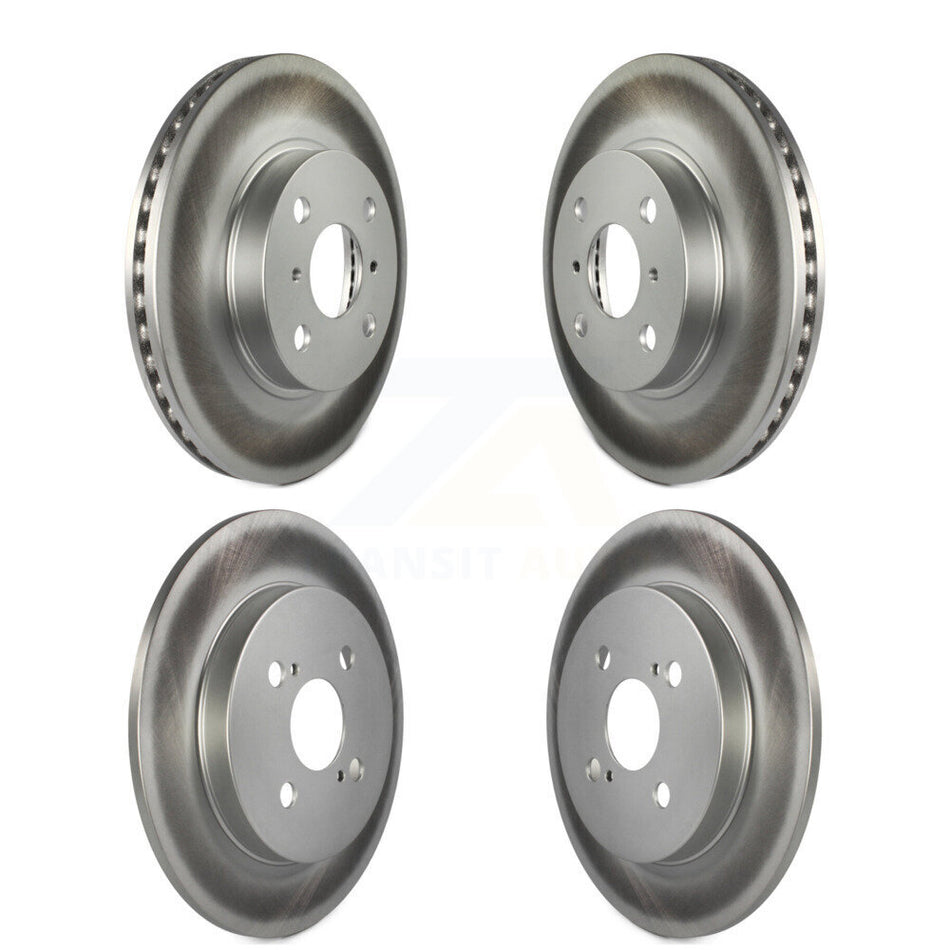 Front Rear Coated Disc Brake Rotors Kit For Toyota Yaris KG-101033