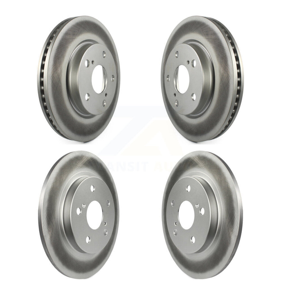 Front Rear Coated Disc Brake Rotors Kit For 2008-2015 Scion xB KG-101035