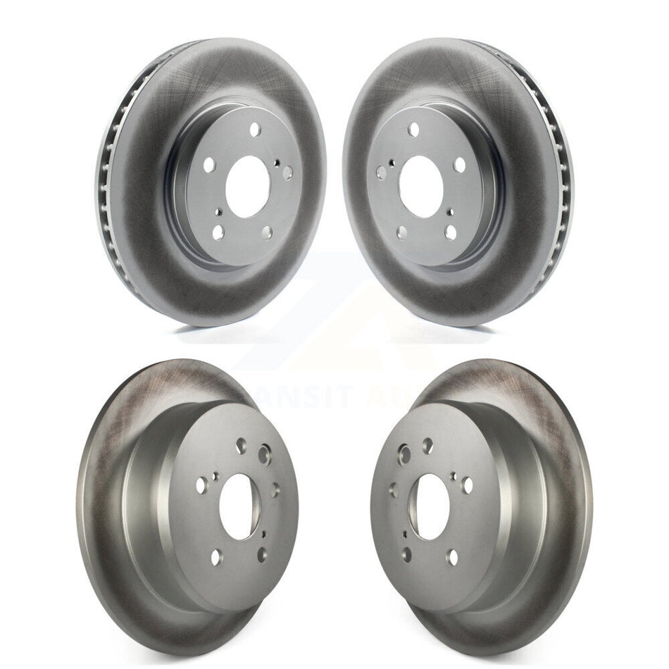 Front Rear Coated Disc Brake Rotors Kit For Lexus IS250 KG-101040
